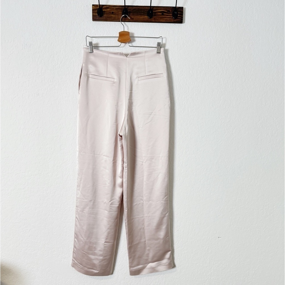 ITMFL Clyde Satin Pants In Powder - Picture 3 of 10